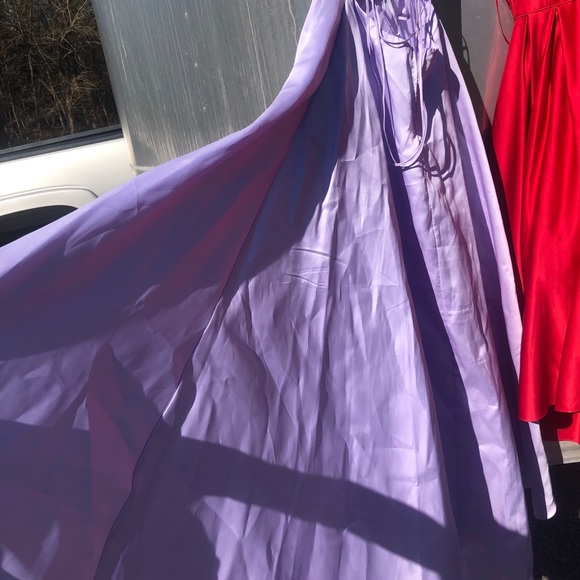 Lavender Prom Dress - Picture 5 of 7